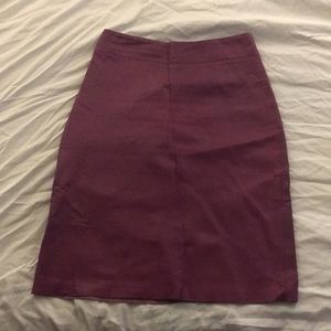 BCBG leather skirt